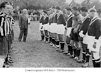 Einweihung des neuen Sportplatzes