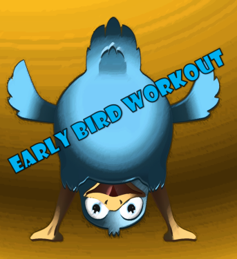 Neuer Kurs Early Bird Workout startet am 13.05.2026<br />Bildquelle: freevector.com/happy-bird (remixed)