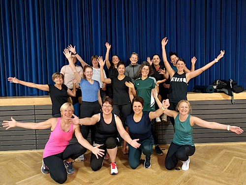 Neuer Kurs Early Bird Workout startet am 04.03.2026<br />Teilnehmer/innen beim letzten Early Bird Kurs