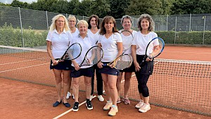 Es spielten (von links nach rechts): Larissa Oswald, Christine Ruck, Lissi Schmid, Tanja Mayer, Ute Funk, Anke Oster und Walburga Ott.