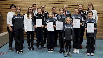 Erfolgreiches Wettkampfteam TSV Westhausen