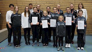 Erfolgreiches Wettkampfteam TSV Westhausen