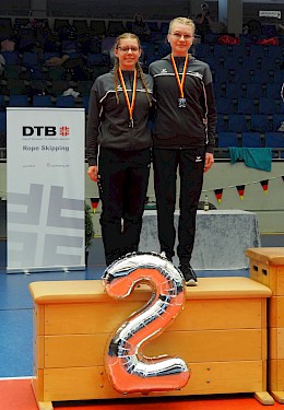 Rope Skipperinnen glänzen beim Bundesfinale in Rüsselsheim